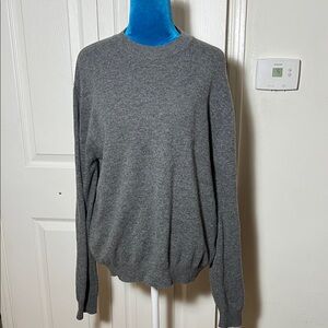 The Frankie Shop Gray Cashmere Wool Sweater Small